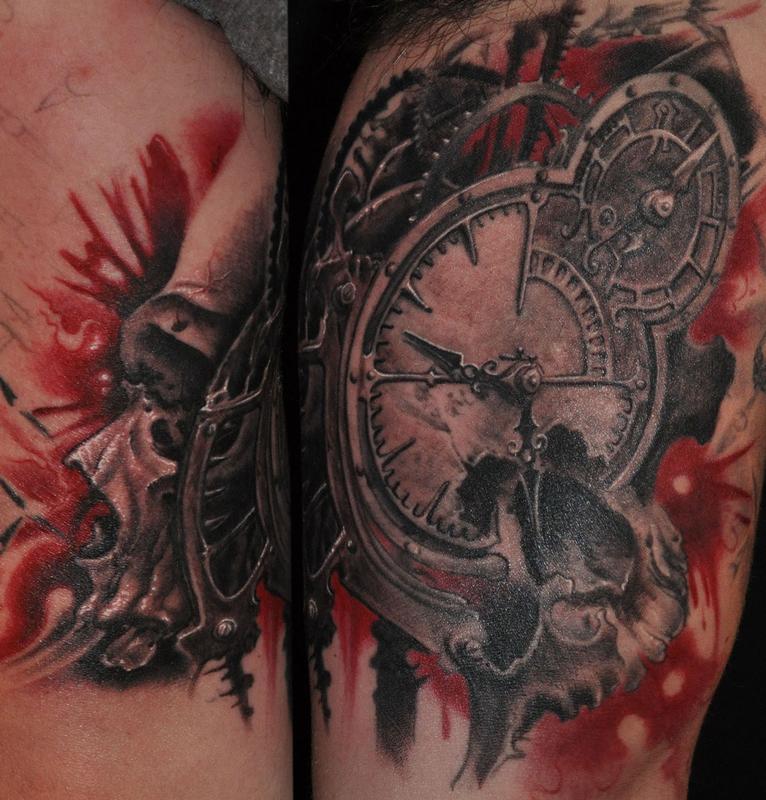 Clock and gears of death