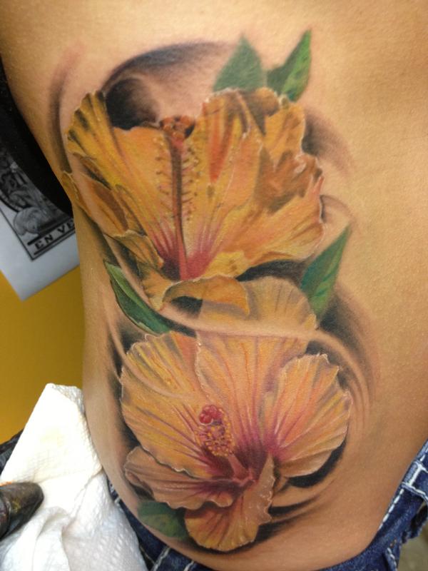Hibiscus flowers