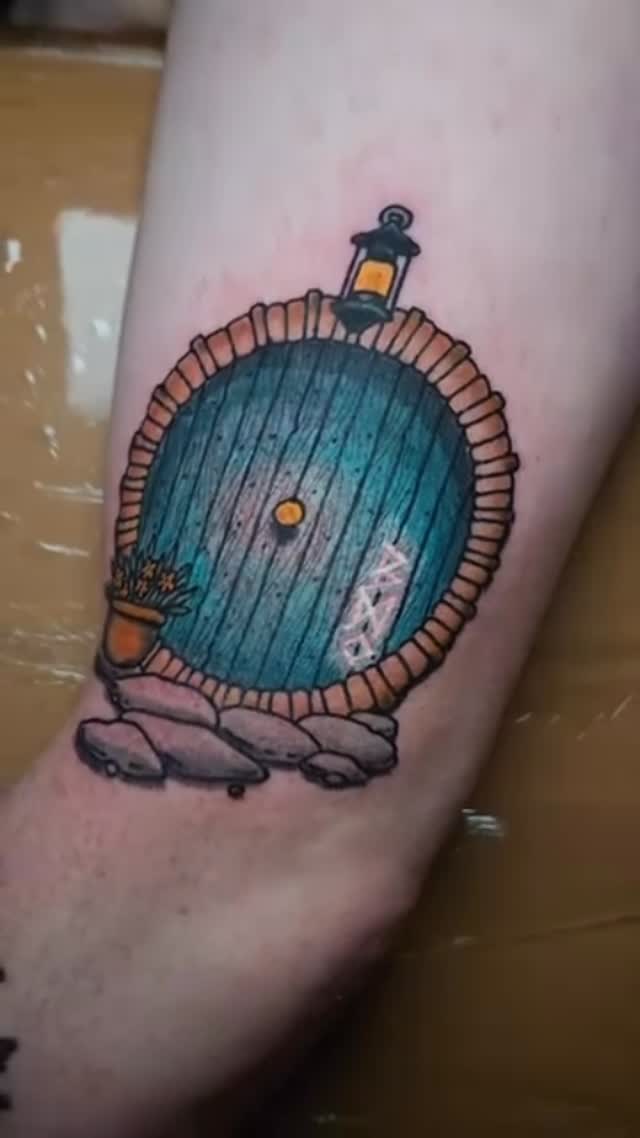 @rowdyroosterink crushed this.  Here’s the full effect.  I can’t believe he got the runes to glow!