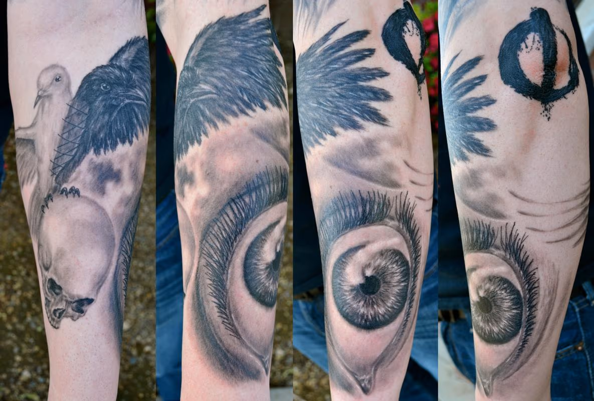 Crow Dove Sleeve