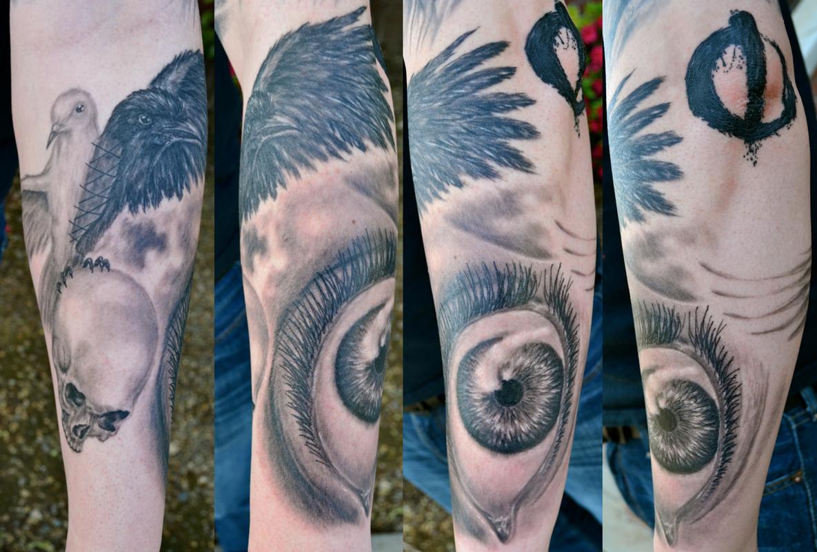 Crow Dove Sleeve