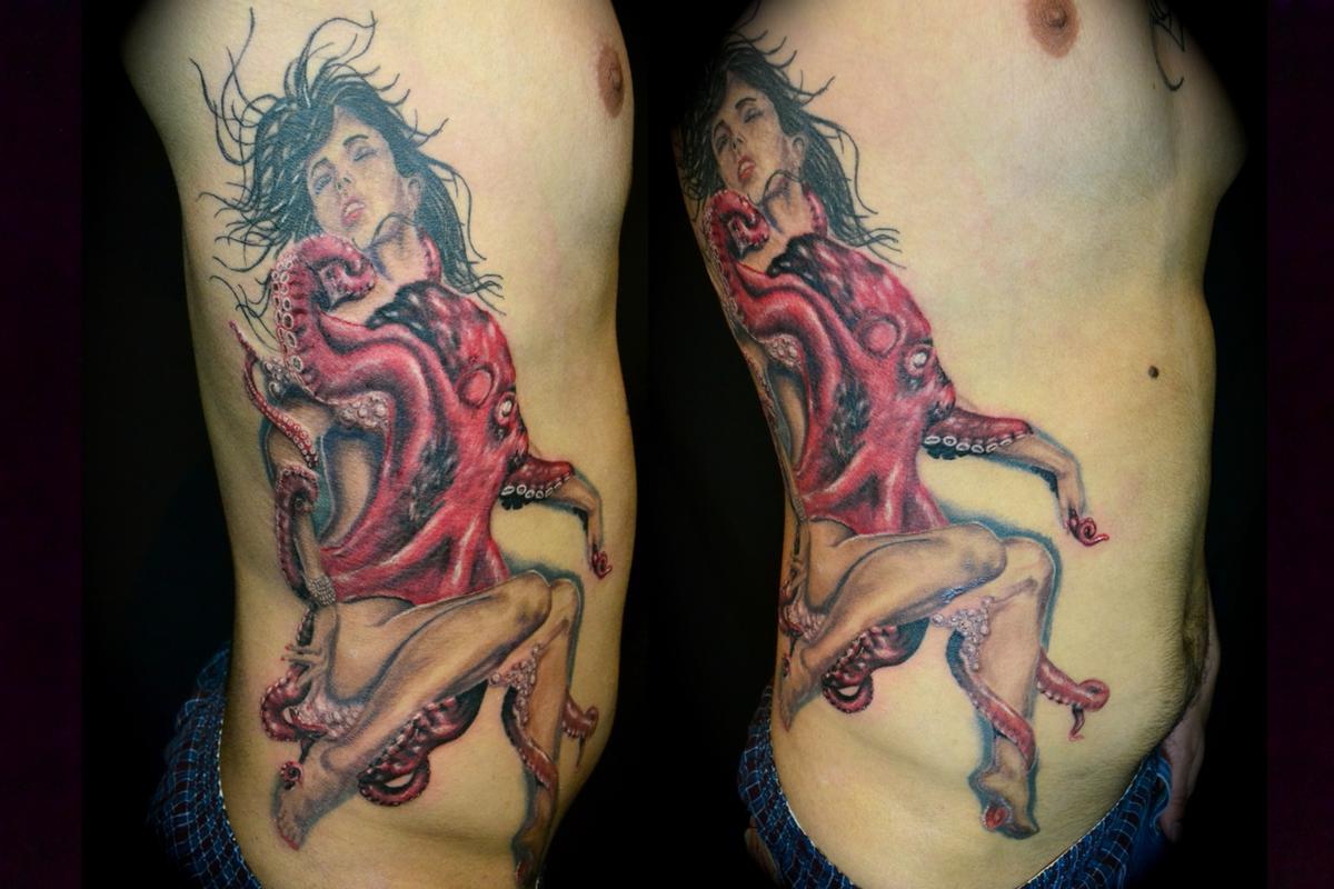 Sexy Octopus Girl