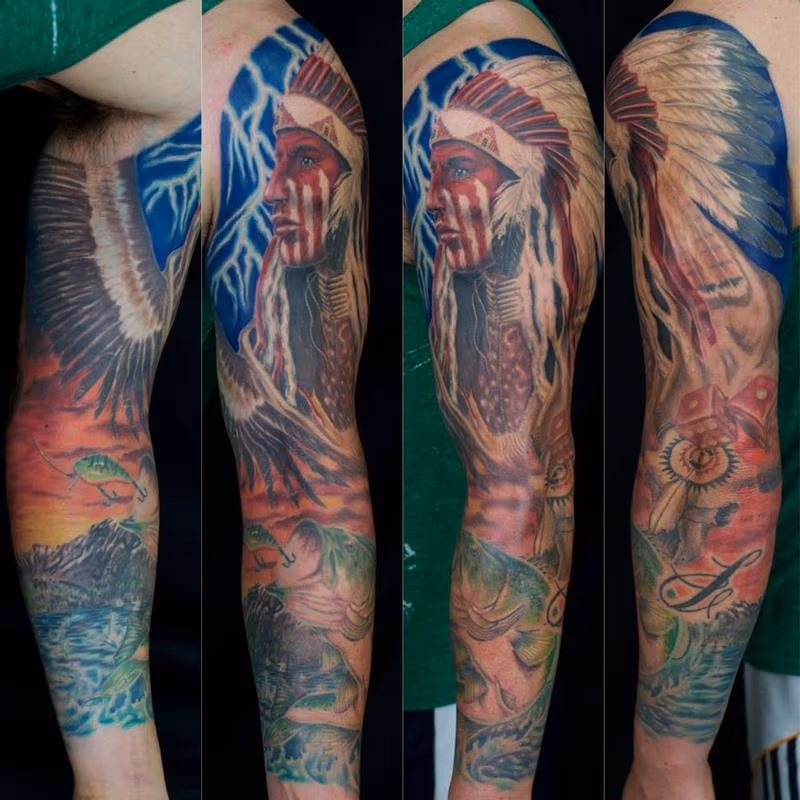 Native Warchief Sleeve
