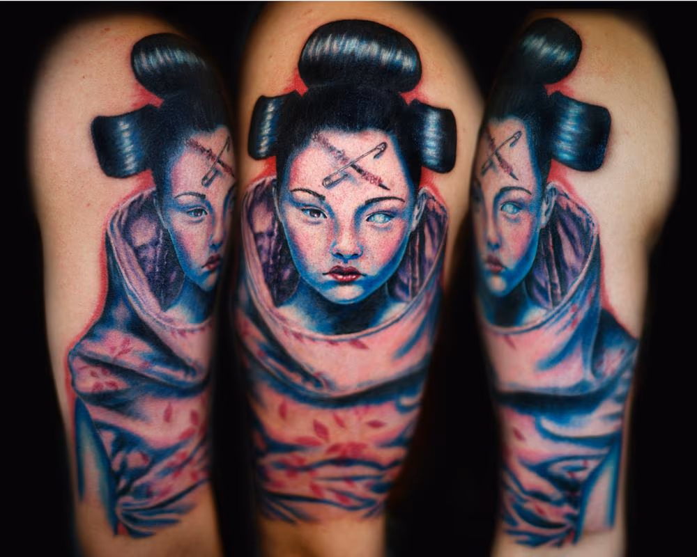 Futuristic Geisha