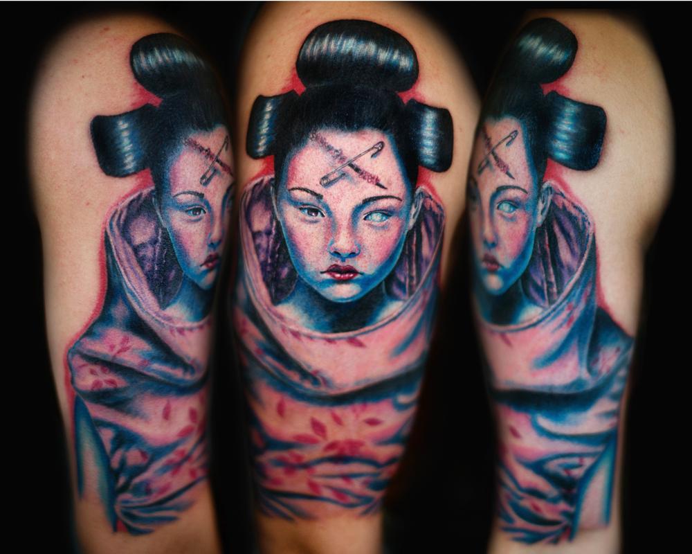Futuristic Geisha