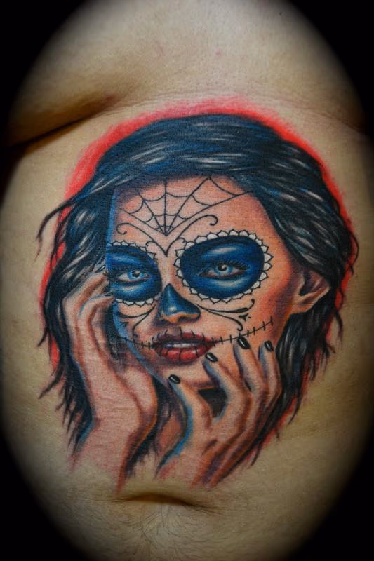 Award Winning Day of the Dead Girl