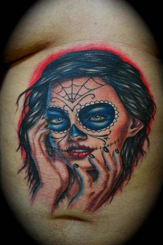 Award Winning Day of the Dead Girl
