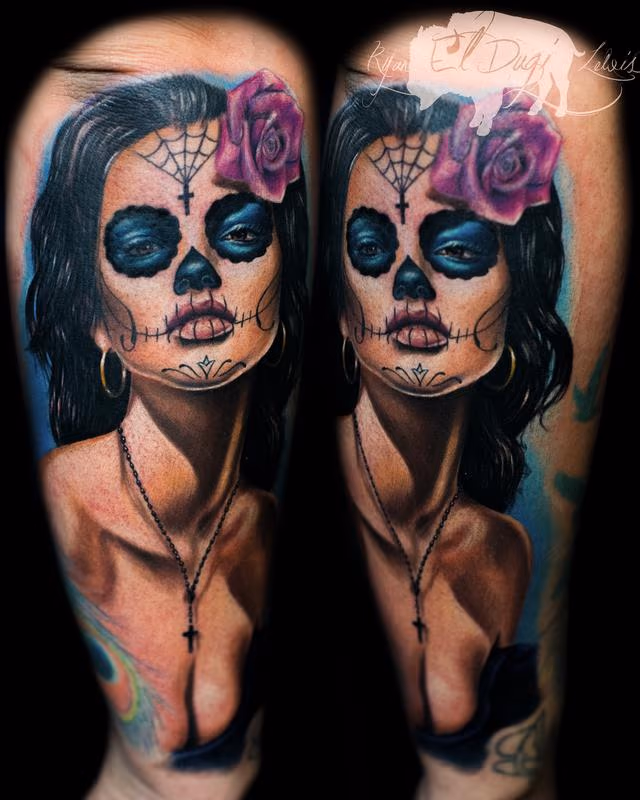 Day of the Dead girl