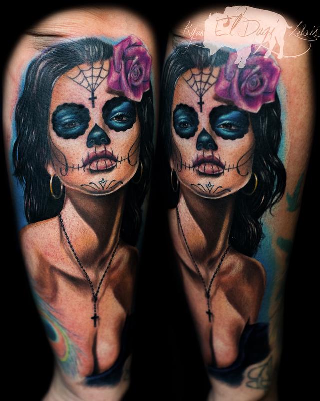 Day of the Dead girl
