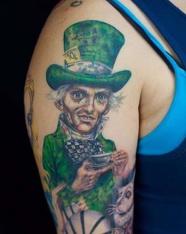 Mad hatter portrait