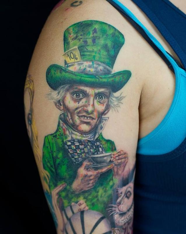 Mad hatter portrait