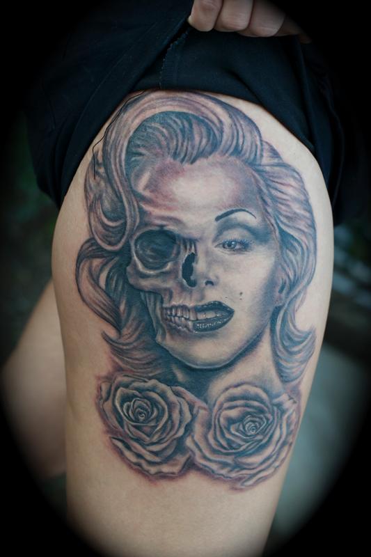 Marilyn Skull Steve Soto