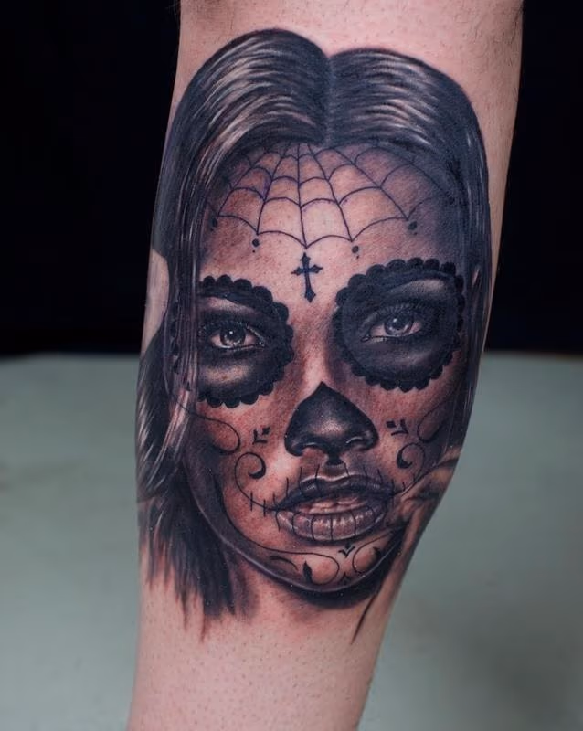 Day of the Dead Girl portrait