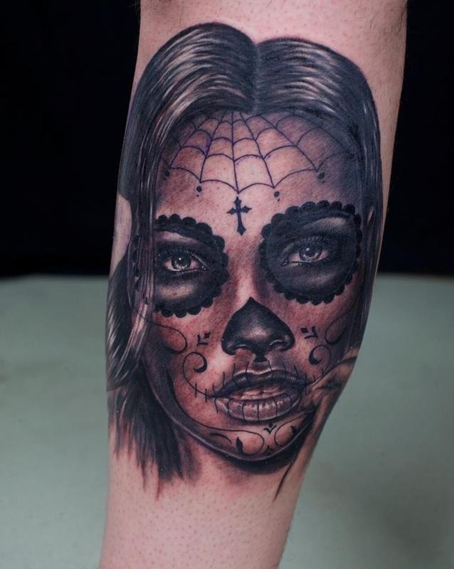 Day of the Dead Girl portrait