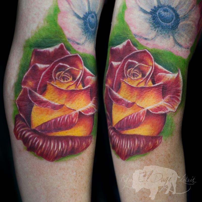 Red & Yellow Rose