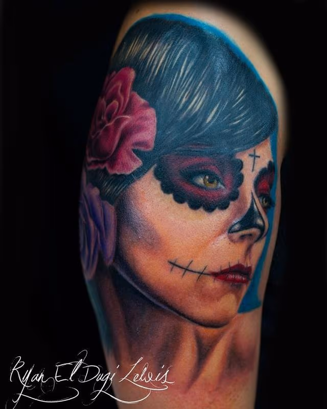 Day of the Dead portrait