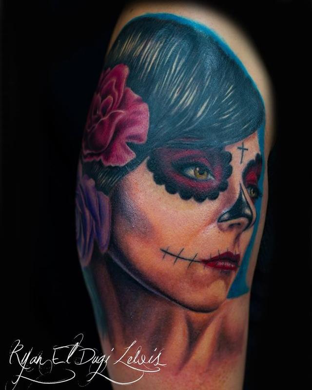 Day of the Dead portrait