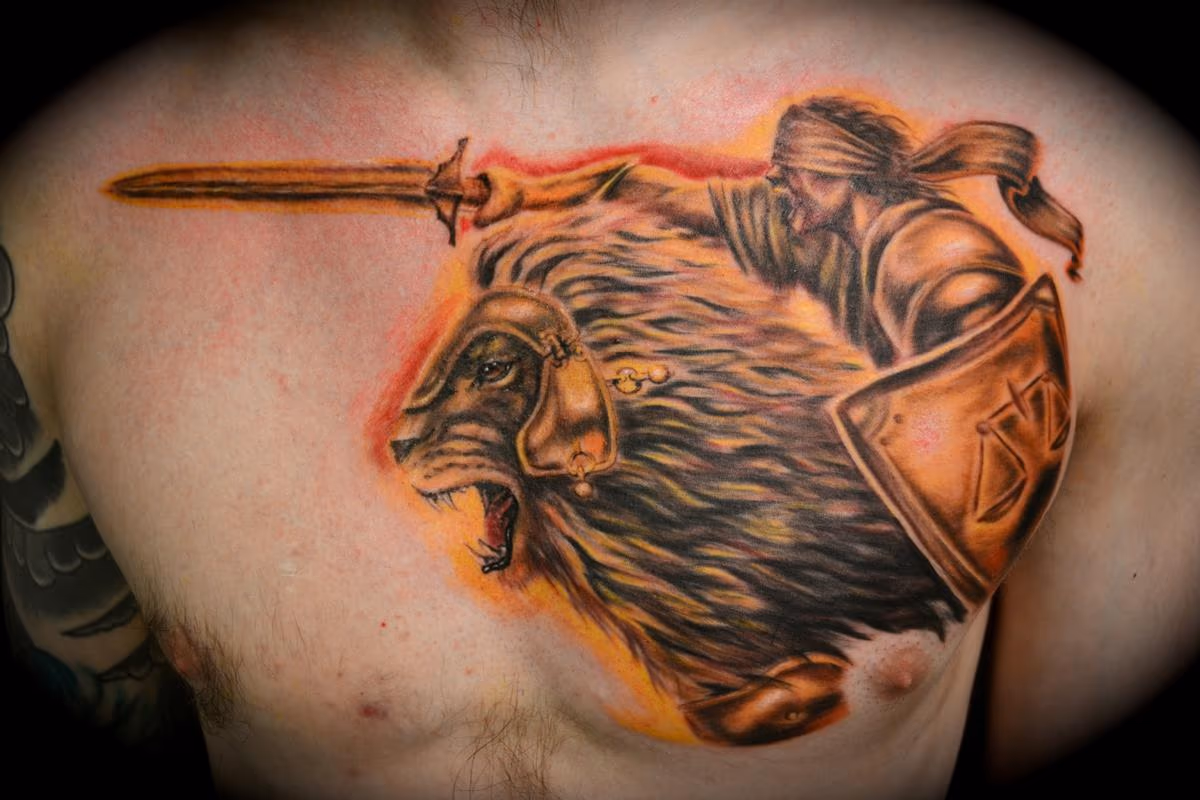 Lion of Judah and Elijah