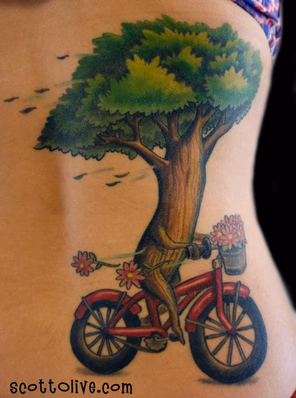 Tree Riding Bike