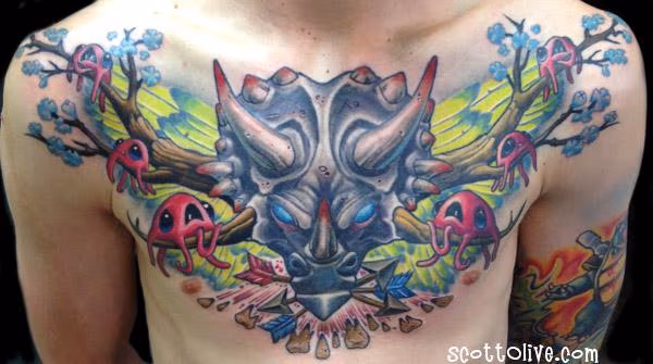 Triceratops Chest piece