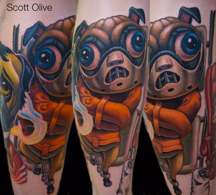 Hannibal Lecter Pug