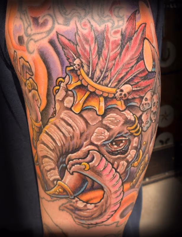 Elephant Witch Doctor