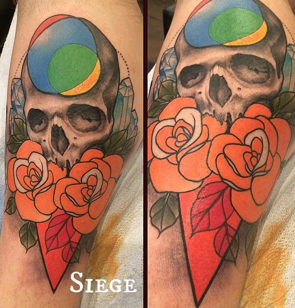 Skull and Roses