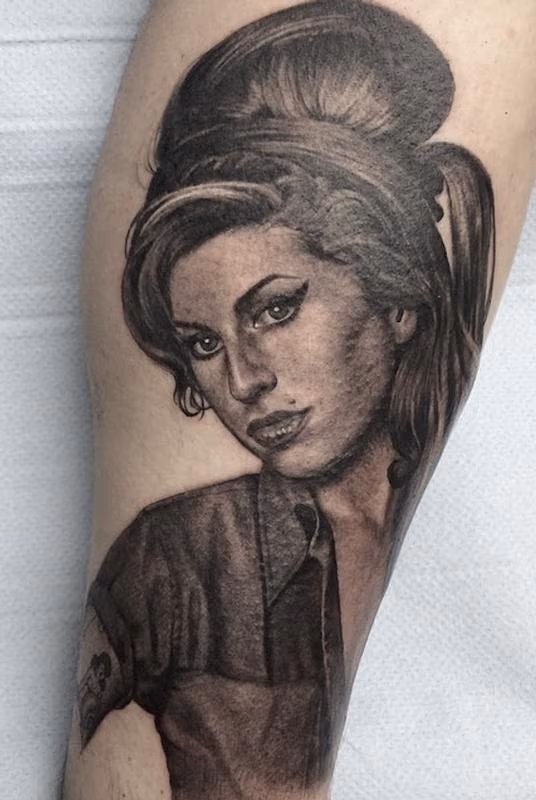 Amy Winehouse portrait