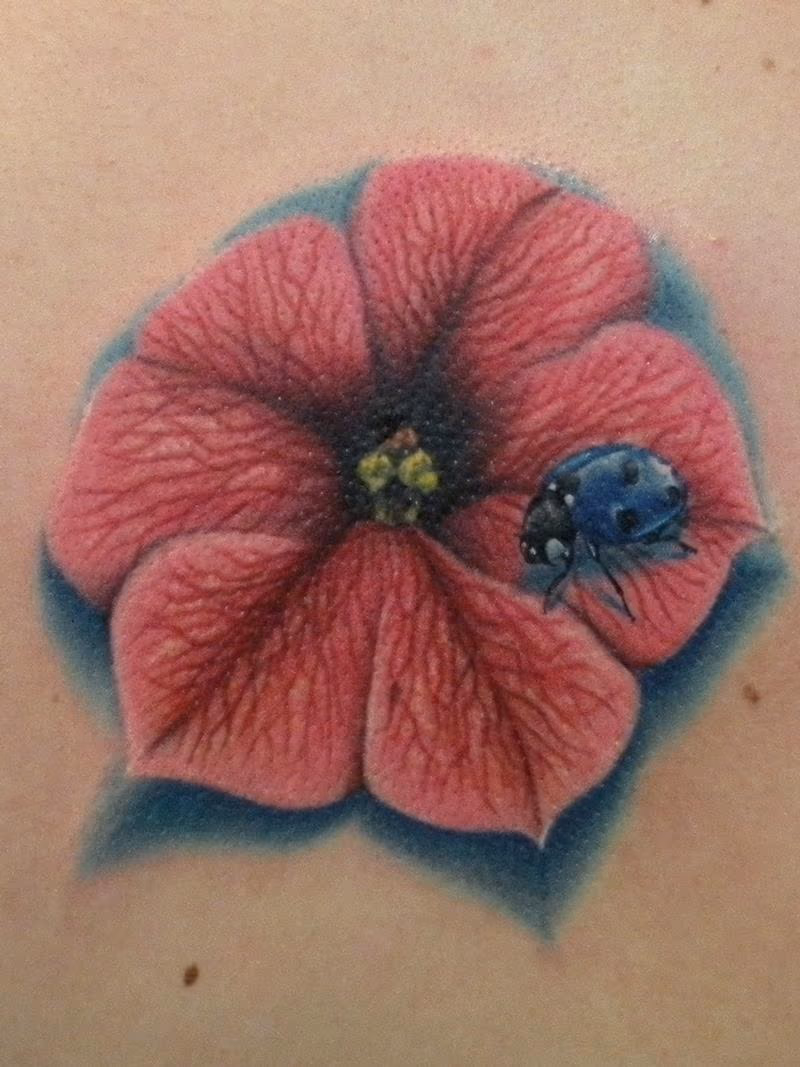 PETUNIA AND LADYBUG