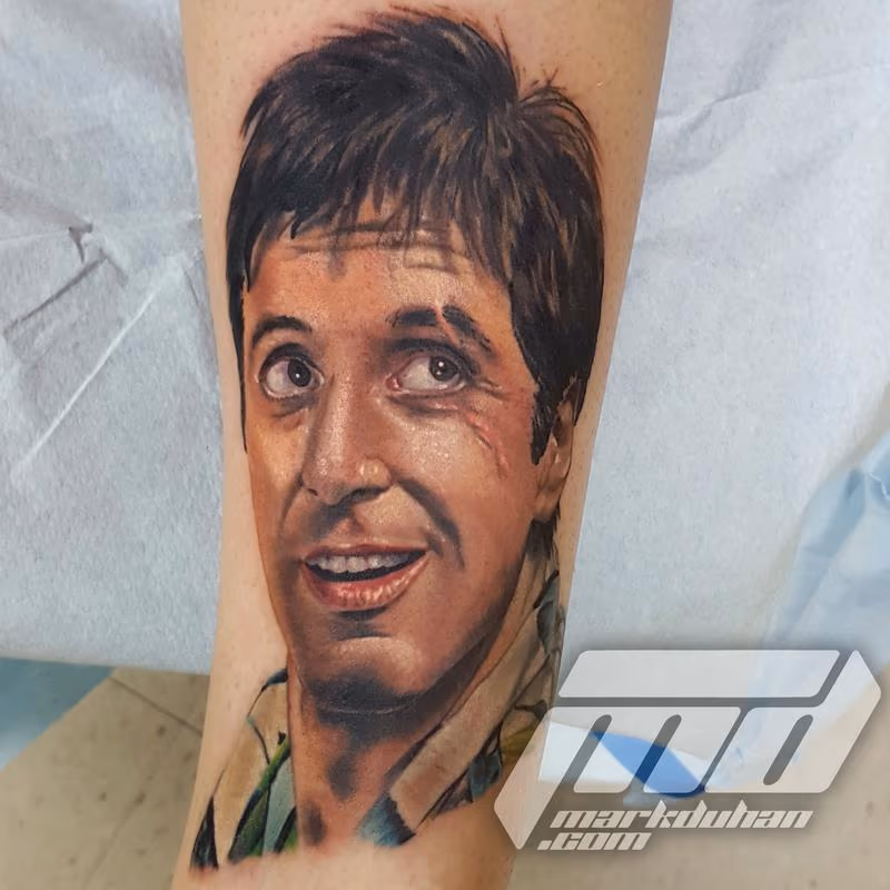 TONY MONTANA AL PACINO PORTRAIT