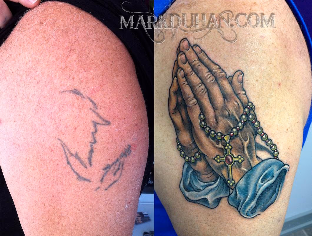 PRAYING HANDS COVERUP