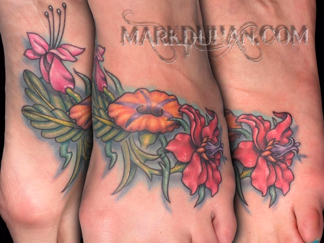 FOOT FLOWERS