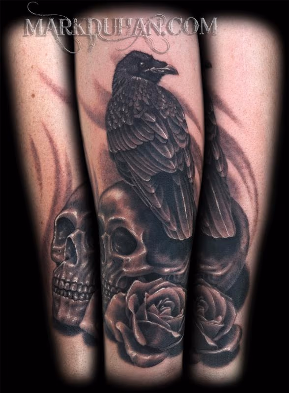 RAVEN SKULL
