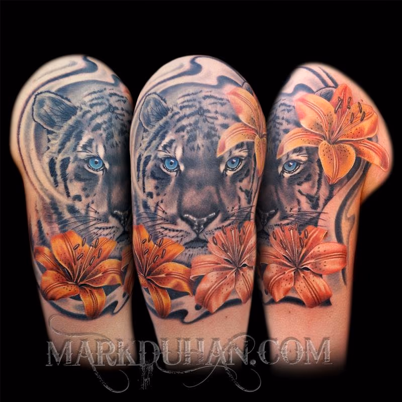 TIGER AND LILYIES
