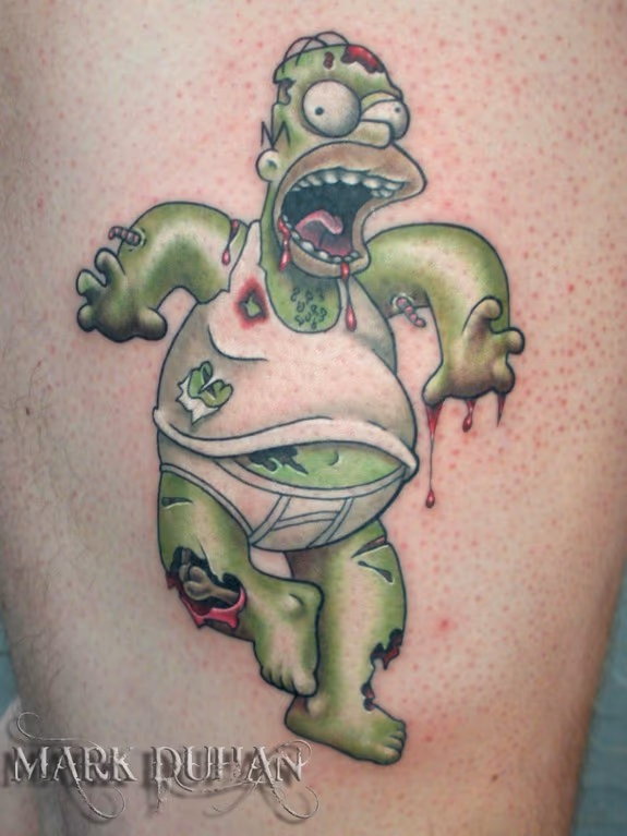 ZOMBIE HOMER SIMPSON