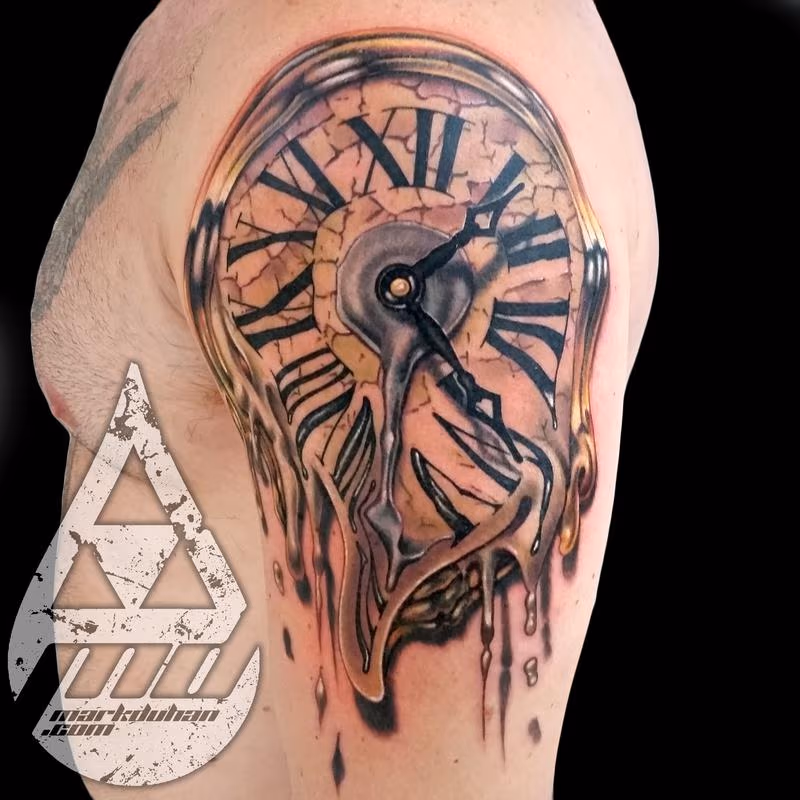 MELTING DALI CLOCK
