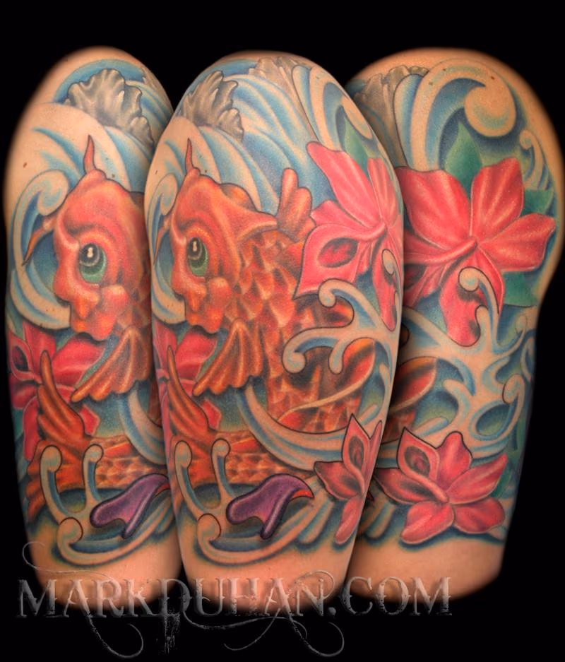 KOI HALF SLEEVE