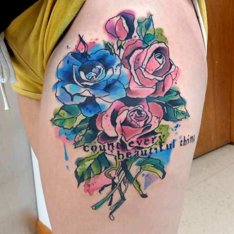 WATERCOLOR ROSES