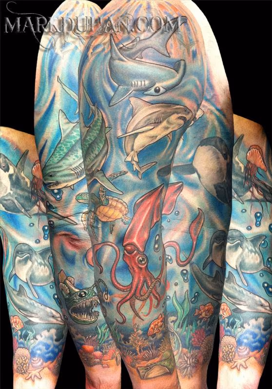 UNDERWATER OCEAN SLEEVE