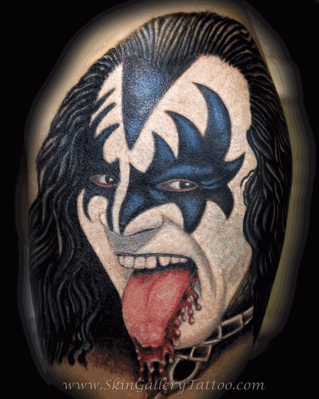 Gene Simmons Color Portrait