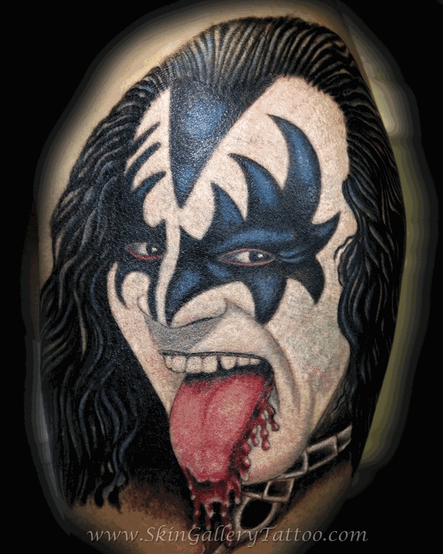 Gene Simmons Color Portrait