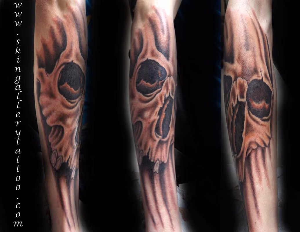 Custom Color Skull