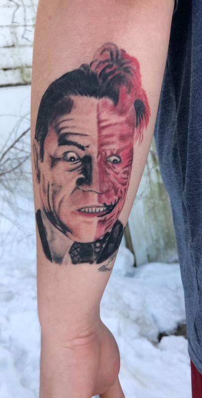 Two face portrait