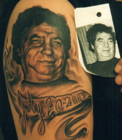 Portrait tattoo