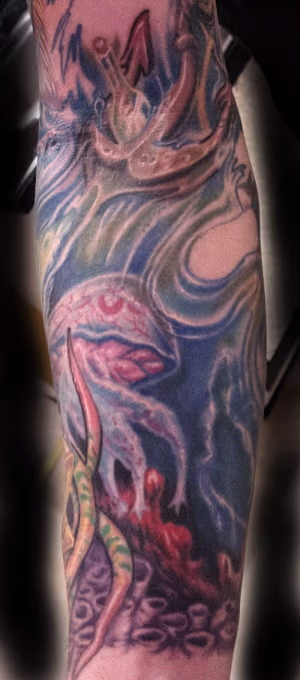 work in progress pirate sleeve