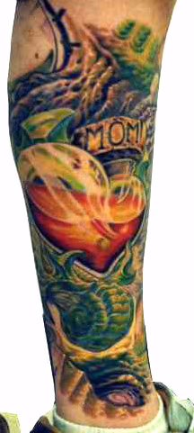 Glass Mom Heart