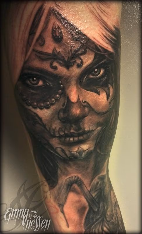 Dia De Los Muertos Chica