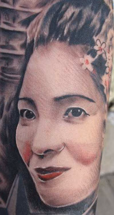 Geisha portrait