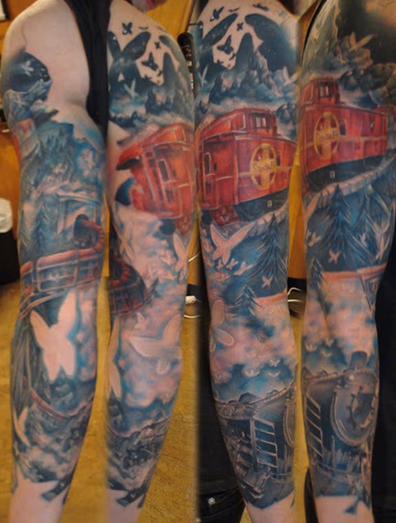 Ghost trail sleeve