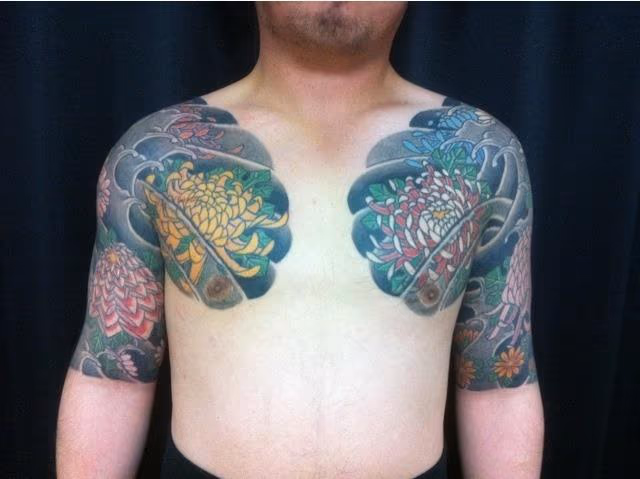 chrysanthemum tattoos